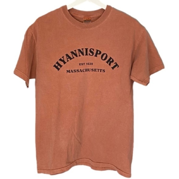 Gildan Other - GILDAN Heavy Weight Cotton Hyannisport Massachusetts Tee Rustic Orange Size M